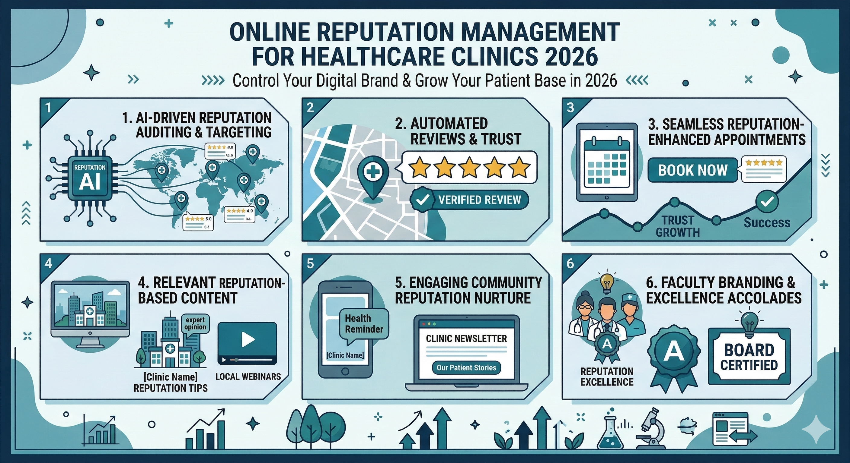 online reputation management for healthcare clinics 2026